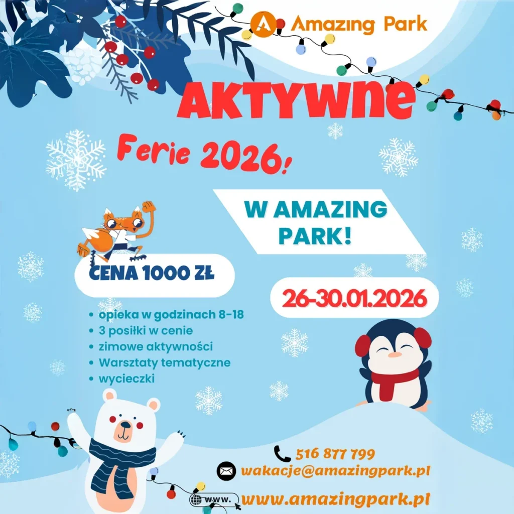 Ferie zimowe w Amazing Park